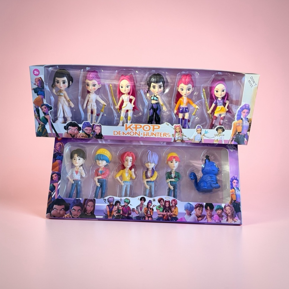 Kpop Playset Toy Figure Demon Hunters
